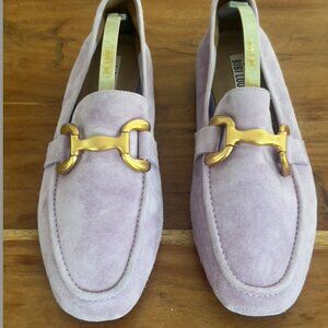 BIBI LOU LEATHER SUEDE LOAFER SIZE 39